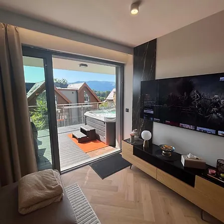 Kras - Premium Rubin 112f Z Prywatnym Jacuzzi Apartment Szklarska Poreba